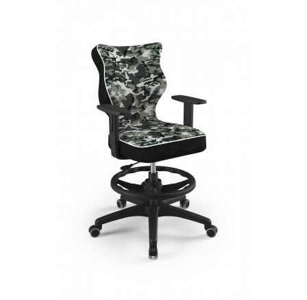 Kancelářské křeslo DUO , černá Storia 33 velikost 6 WK+P