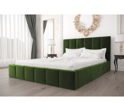 Postel RADO - 140x200, Kovová na plynových zvedácích