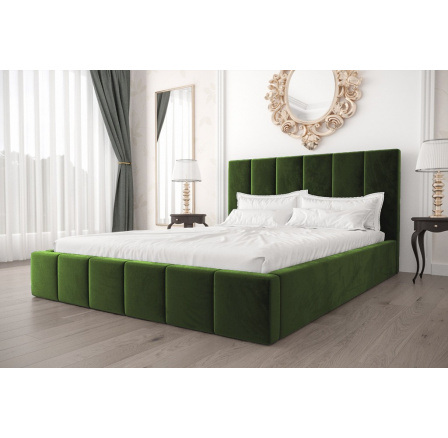 Postel RADO - 140x200, Kovová na plynových zvedácích Postel RADO - 140x200, Kovová na plynových zvedácích