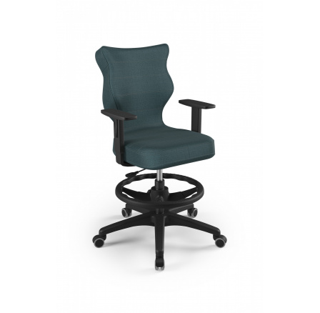 Kancelářské křeslo DUO , černá Monolith 06 velikost 5 WK+P