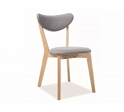 Jídelní židle BRANDO, dub/šedá 130