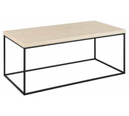 Stolek Barossa 110x55cm béžový travertin
