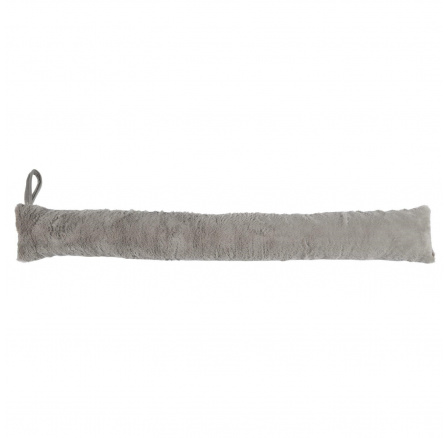Šedý válec pod dveře proti průvanu