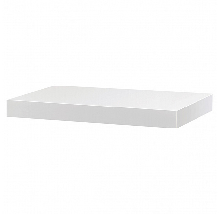 Polička, mdf, bílá, P-023 WT2