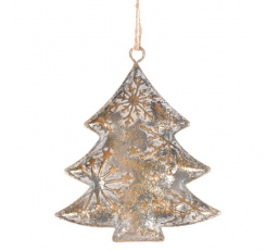 Stromek kovový - závěsný, měděný, cena za balení (2 ks)