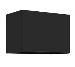 Horní skřínka SIENA - 50 GU-36 1F, Černá mat/Černá mat
