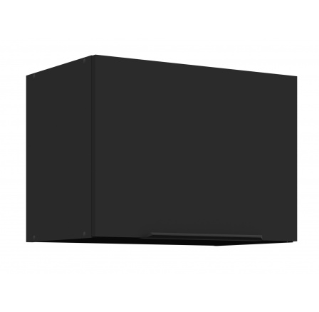 Horní skřínka SIENA - 50 GU-36 1F, Černá mat/Černá mat