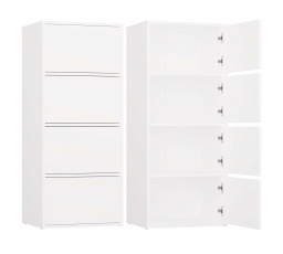 Komoda Almona 4D bílá