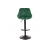 Barová židle H101, zelený Velvet