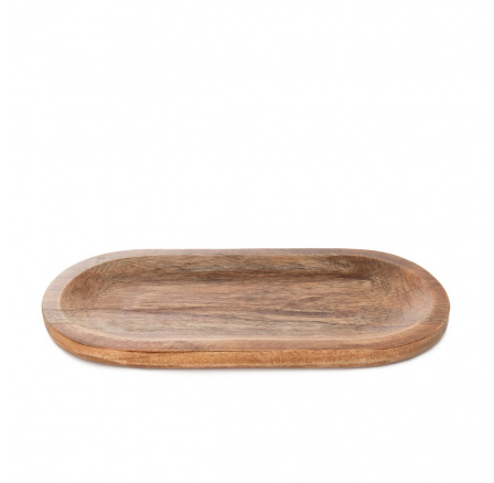 Dekorativní tác ACACIA akáciové dřevo 25x12x2 cm AW23 852904