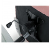 Kancelářská židle, houpací mechanismus, růžová síťovina, KA-C807 PINK
