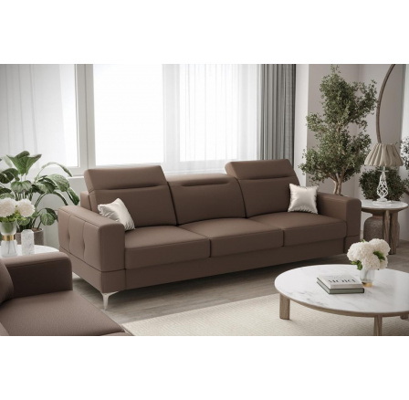 Sofa MALIBU III 245 cm přírodní kůže - Kůže cappuccino Sofa MALIBU III 245 cm přírodní kůže - Kůže cappuccino
