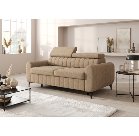 Sofa ZOYA 180 cm s italským rámem - béžová Sofa ZOYA 180 cm s italským rámem - béžová
