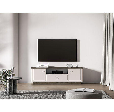 TV komoda VILAVIO 05, kašmír / dub Windmill Dark