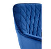Barová židle H103, modrý Velvet
