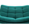 Jídelní židle K332 VELVET, Tyrkysový Bluvel 85/Černá