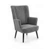 Křeslo DELGADO, šedé