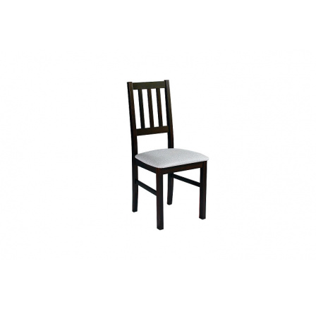 BOSANOVA 4 jídelní židle (BOSS 4) wenge/ světle šedá látka č.10 (DM)- kolekce "DRE" (K150-Z)