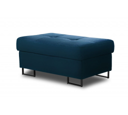 Pufa Annabelle / s úložným prostorem / černé nohy