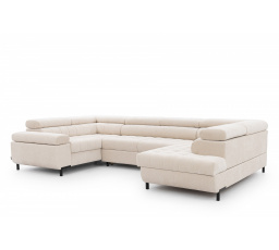 Rohová sedací souprava Tyrion U s funkcí spaní