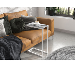 Odkládací stolek SPARK White+Concrete