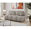 Nuwia sofa with sleeping function and storage box, beige plush upholstery Sola 18 145x200 1