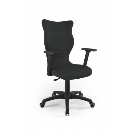 Křeslo kancelářské otočné  UNI , černá Deco 17 velikost 7