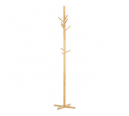 Stojanový věšák, bambus, přírodní, DR-B016 NAT