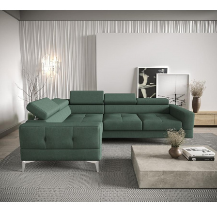 Rohová sedací souprava TOSCANIA 250x180 - levá, olivová Rohová sedací souprava TOSCANIA 250x180 - levá, olivová