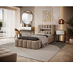 Bed Lamica 90x200 + wooden frame/ standard lift/ bedding box Nube 20 Not applicable 1