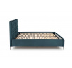 Postel MODULO W5 160 - Čelo postele, Tmavě zelený Monolith 37