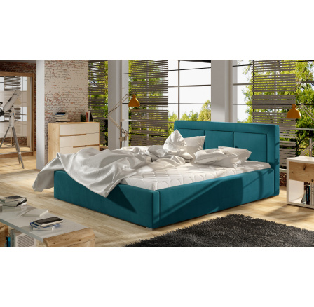 Belluno 180x200 cm.met./pod.plyn./kont. Mat Velvet 75 1