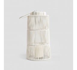 Zahradní lucerna MODERN HAMPTONS s LED svíčkou 20.5x38 cm 741982