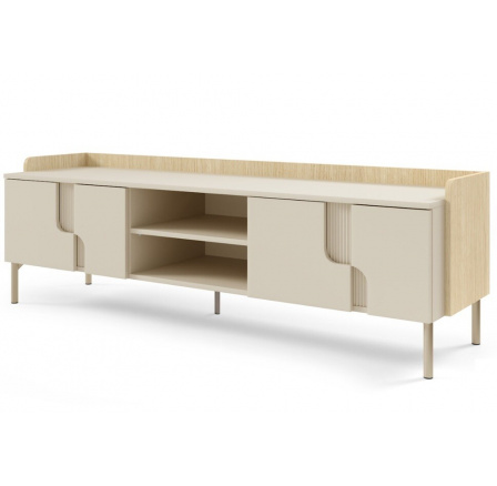 Komoda RTV POSITANO 10, Dub Mavelie macadamia