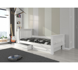 Postel CARMEL 200x90 Bílá+Bílá