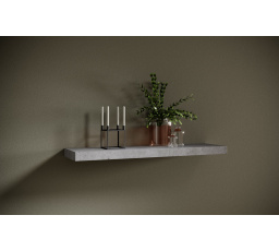 Závěsná police ANDREA 100x26 Beton