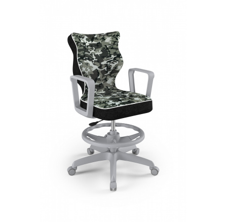 Kancelářské křeslo NORM, šedá Storia 33 velikost 6 WK+P