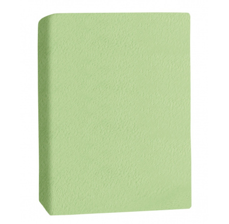 Prostěradlo mikroflanel zelené 180x200 dvojlůžko Prostěradlo mikroflanel zelené 180x200 dvojlůžko