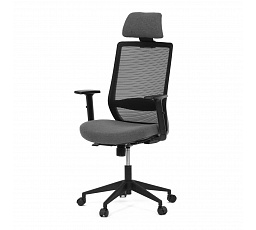 Kancelářská židle, synchronní mechanismus, černá síťovina, KA-V3329 BK