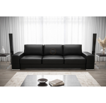 Sofa ZARA DL 270 cm - černá eko kůže Sofa ZARA DL 270 cm - černá eko kůže