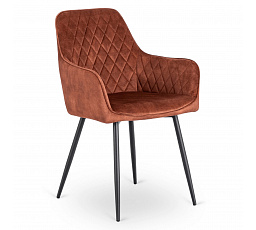 Židle BRESSO Červený Samet