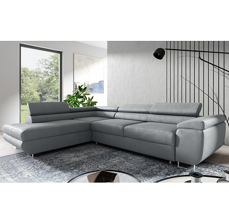 Rohová sedací souprava ALICE typ 151 , Monolith 84 Levá