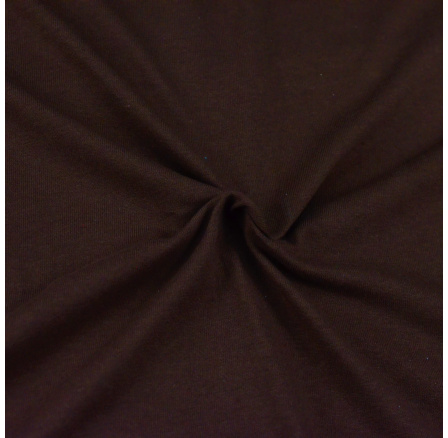Jersey prostěradlo tmavě hnědé Dětské 70x140