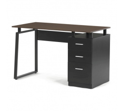 Kancelářský stůl 120x60cm, melamin, ořech, APC-3218 OAK