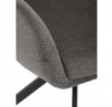 Jídelní židle, šedá, látka, DCH-P3174 GREY2