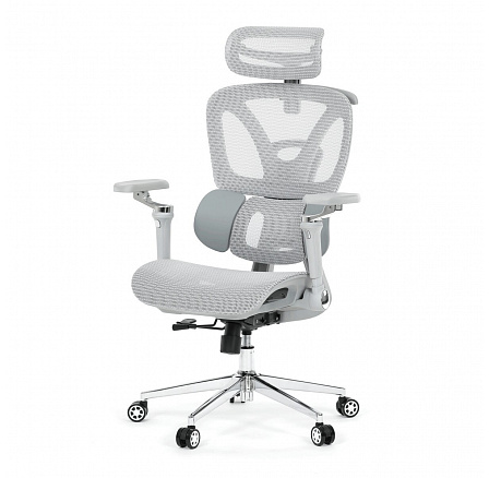 Kancelářská židle, synchronní mechanismus, šedá síťovina, KA-B2363 GREY Kancelářská židle, synchronní mechanismus, šedá síťovina, KA-B2363 GREY