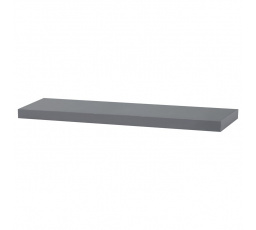 Polička, mdf, šedá, P-013 GREY