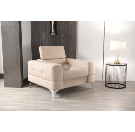 Křeslo TOSCANIA 100 cm - béžová