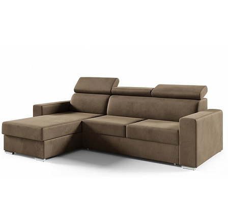 Rohová sedací souprava ADELKA Levá, Monolith 09