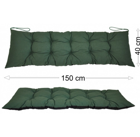 Podsedák 150x40 tmavě zelený melír Podsedák 150x40 tmavě zelený melír
